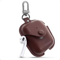 HKM-984019 Compact Clamshell Bluetooth Headset Case - PU Material, Dustproof, Shockproof, Lightweight and Easy to Store
