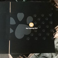HKM-9841213 Waterproof Non-Slip Pet Bed with Durable Oxford Cloth and Plastic Nest Bottom