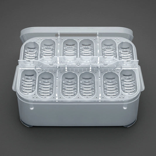 HKM-984147 Gecko Egg Incubator Box for Snakes and Lizards, 12 Egg Capacity