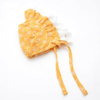 HKM-9841725 Cute Cotton Pet Hat for Puppies and Kittens - Available in Blue, White, Yellow, Sizes S, M, L