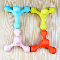 HKM-9841981 Molar Toothpet Toy for Dogs and Cats - Durable TPR, Fresh Breath, Interactive Play - 10x10cm
