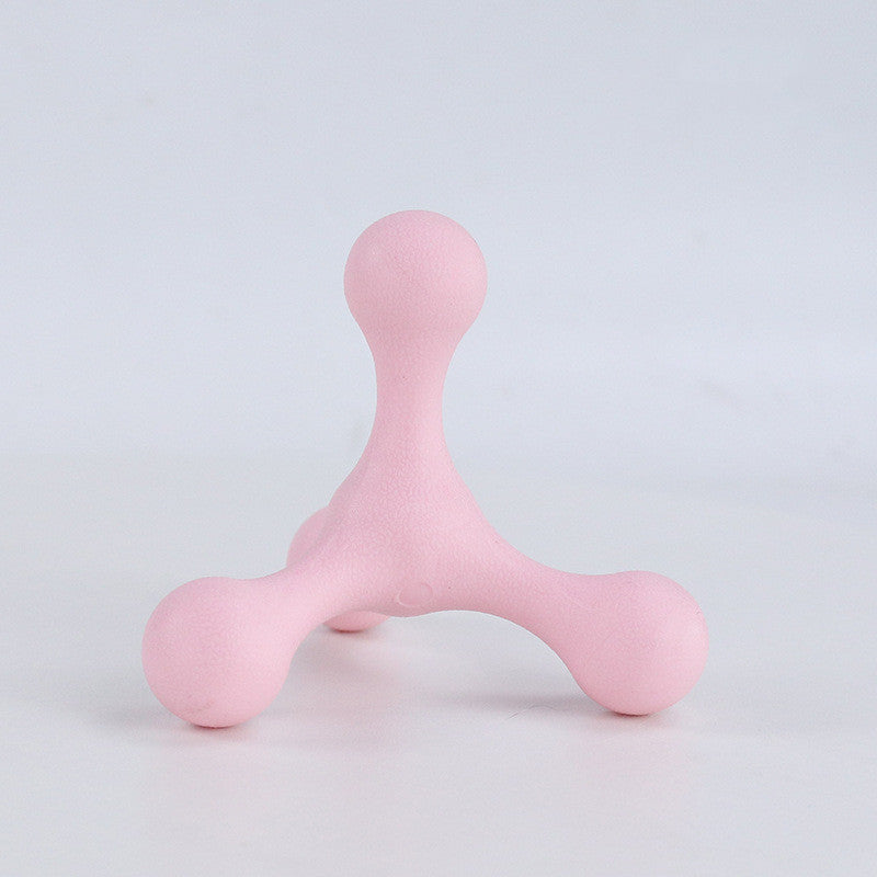 HKM-9841981 Molar Toothpet Toy for Dogs and Cats - Durable TPR, Fresh Breath, Interactive Play - 10x10cm