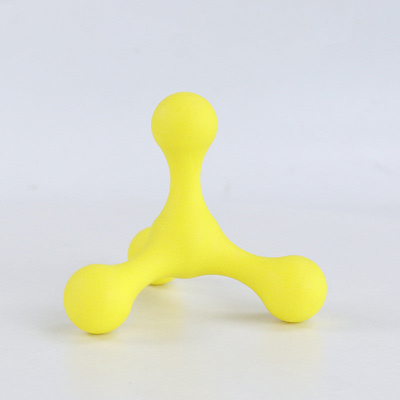 HKM-9841981 Molar Toothpet Toy for Dogs and Cats - Durable TPR, Fresh Breath, Interactive Play - 10x10cm