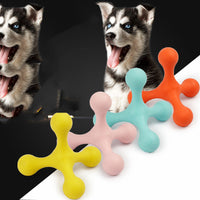 HKM-9841981 Molar Toothpet Toy for Dogs and Cats - Durable TPR, Fresh Breath, Interactive Play - 10x10cm