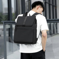 HKM-984211 17 Inch Nylon Large Capacity Unisex Computer Backpack for Leisure and College Use