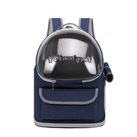 HKM-9843389 Large Capacity Pet Diaper Bag with Skylight, Scratch-resistant Nylon Design, Foldable & High Load-bearing