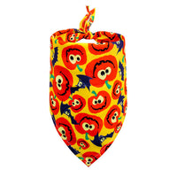 HKM-9844541 Halloween-Themed Dog Bandana Scarf - Various Sizes and Prints