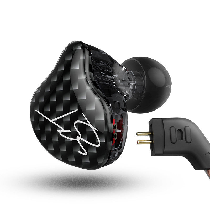 HKM-984467 In-Ear Subwoofer Headphones with Medical Grade Silicone Sleeves and TPE Cable