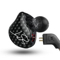 HKM-984467 In-Ear Subwoofer Headphones with Medical Grade Silicone Sleeves and TPE Cable