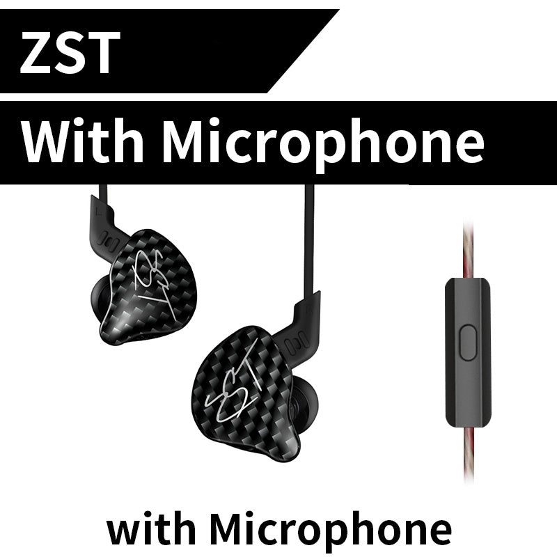 HKM-984467 In-Ear Subwoofer Headphones with Medical Grade Silicone Sleeves and TPE Cable