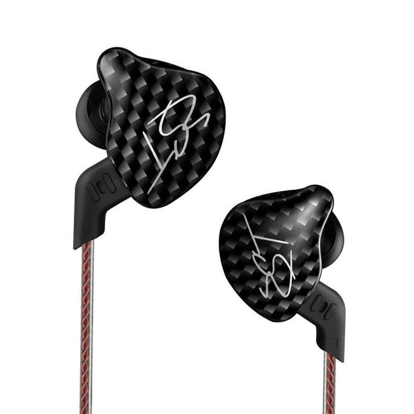 HKM-984467 In-Ear Subwoofer Headphones with Medical Grade Silicone Sleeves and TPE Cable