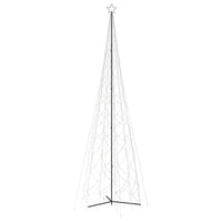 HKM-984595 3000 LED Warm White Christmas Cone Tree, 8x26 ft for Festive Holiday Decor