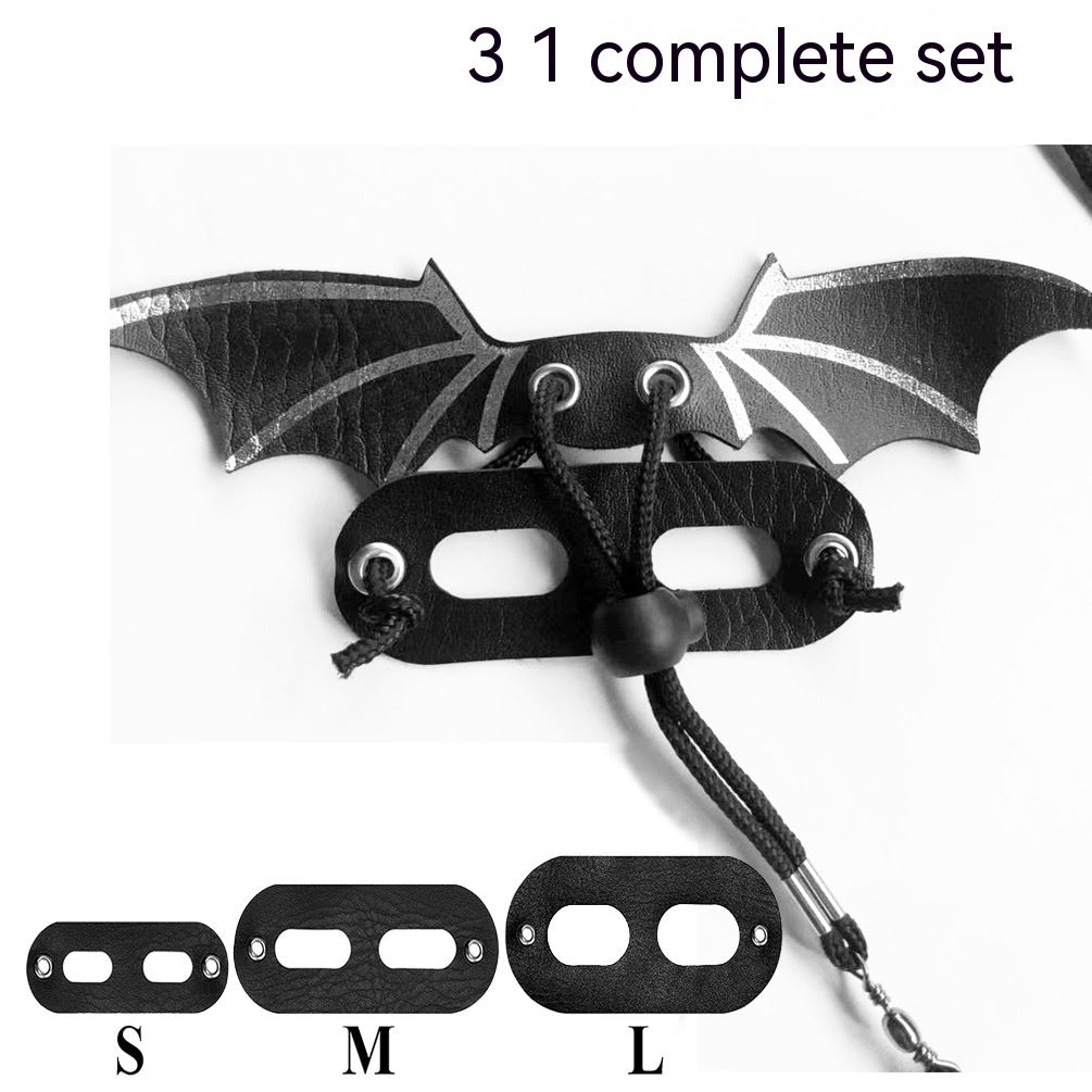 HKM-9846205 Lizard Pulling Rope with Leather Wings for Pets - 1.8m Leash Included