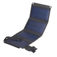 HKM-984659 Portable Folding Solar Panel Charging Bag for Outdoor Mobile Devices