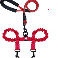 HKM-9846717 Double-Ended Luminous Pet Leash - Durable Nylon, Adjustable Length, Available in Multiple Colors