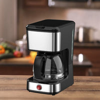 HKM-984723 5-Cup Drip Coffee Maker with Clear Water Level Indicator for Ground Coffee and Coffee Pot