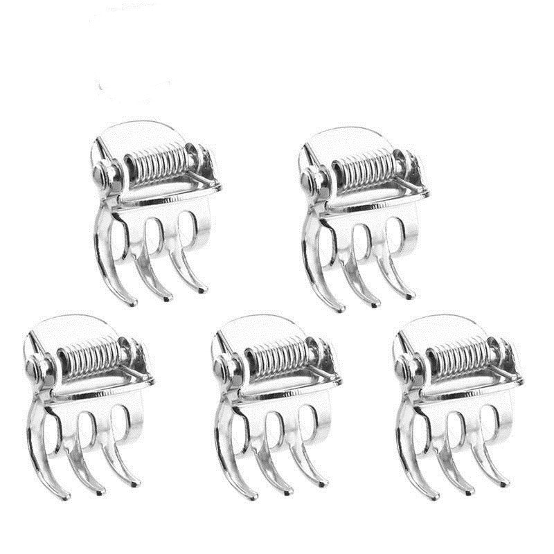 HKM-984723 Mini Korean Hair Catch Bangs Clip Set - Various Colors Available