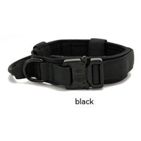 HKM-9848893 Durable Outdoor Nylon Dog Collar with Reflective Stitching - Sizes M, L, XL