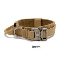 HKM-9848893 Durable Outdoor Nylon Dog Collar with Reflective Stitching - Sizes M, L, XL