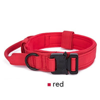 HKM-9848893 Durable Outdoor Nylon Dog Collar with Reflective Stitching - Sizes M, L, XL