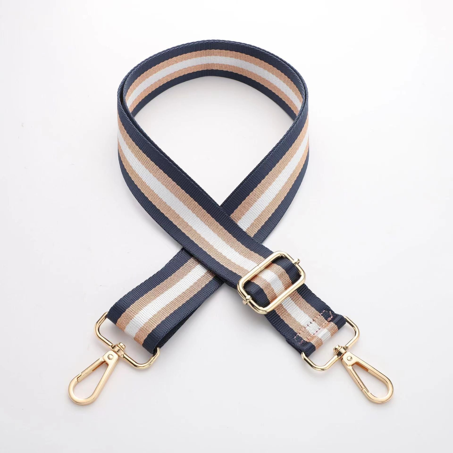 HKM-9849149 Adjustable Thickened Canvas Shoulder Strap for Crossbody Luggage - 3.8cm Width, 75-145cm Length