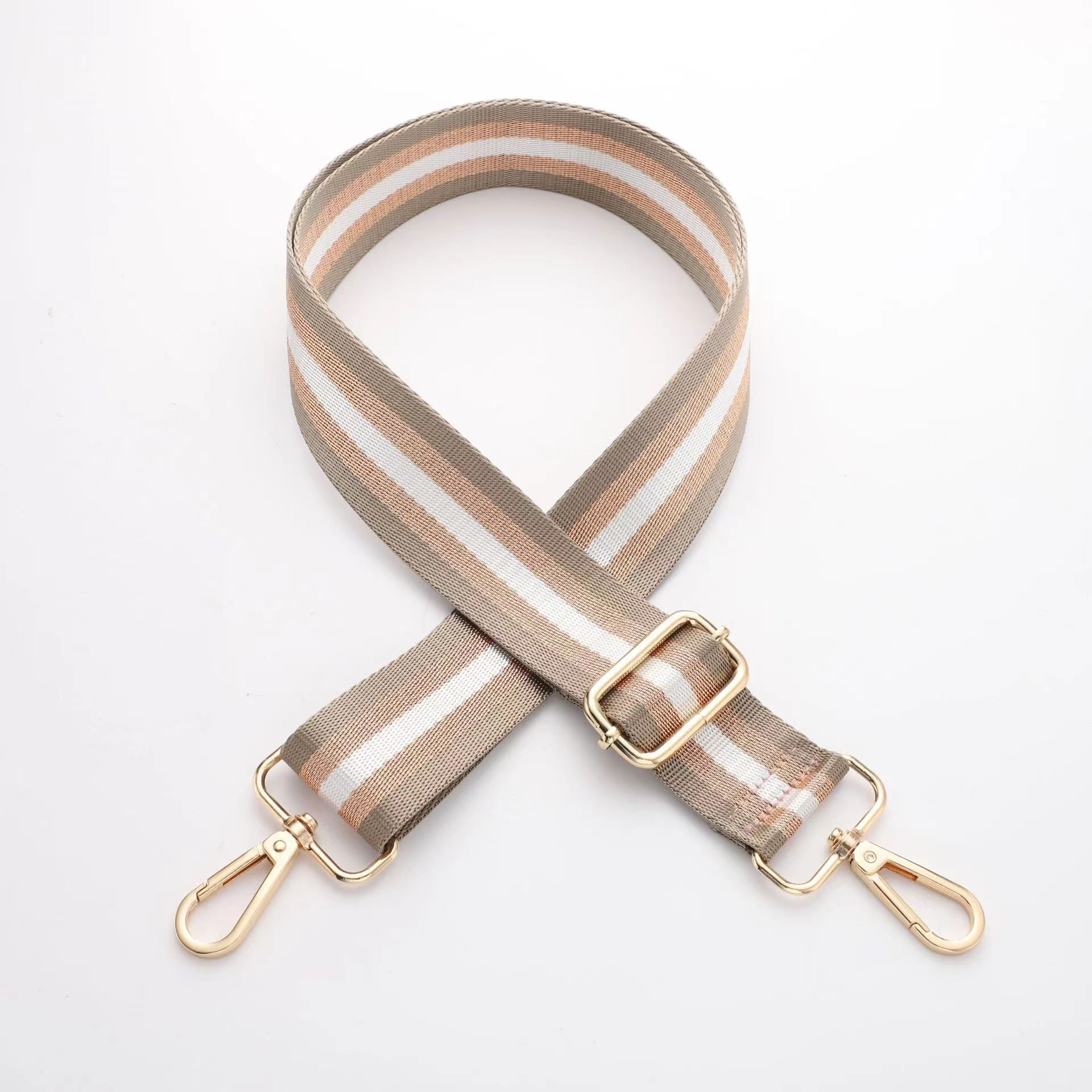 HKM-9849149 Adjustable Thickened Canvas Shoulder Strap for Crossbody Luggage - 3.8cm Width, 75-145cm Length