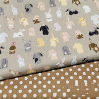HKM-984979 Cotton Cartoon Print Fabric for Children's Bedding and Apparel, 100% Cotton, 1.6m Wide, 10m Roll