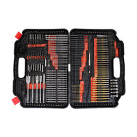 HKM-985171 246-Piece Metric HSS Twist Drill Bit Set for Wood, Metal, Cement and Screw Driving in Carry Case