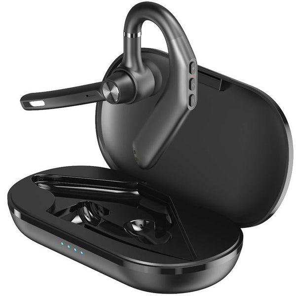 HKM-985171 Wireless Bluetooth Headset with Battery Display and Voice Control for Driving