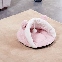 HKM-9852733 Warm and Cozy Washable Triangle Cat Sleeping Bag in Various Sizes and Colors
