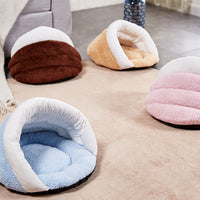 HKM-9852733 Warm and Cozy Washable Triangle Cat Sleeping Bag in Various Sizes and Colors