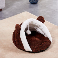 HKM-9852733 Warm and Cozy Washable Triangle Cat Sleeping Bag in Various Sizes and Colors