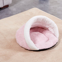 HKM-9852733 Warm and Cozy Washable Triangle Cat Sleeping Bag in Various Sizes and Colors