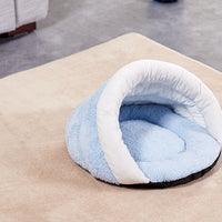 HKM-9852733 Warm and Cozy Washable Triangle Cat Sleeping Bag in Various Sizes and Colors