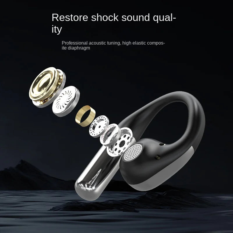 HKM-985299 Bluetooth In-Ear Headset with LED Digital Display and Long Endurance Battery Life