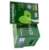 HKM-985427 Chamex A4 Copy Paper - Available in 80GSM, 75GSM & 70GSM, 500 Sheets Per Ream