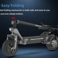 HKM-985491 YUME Swift 250W Electric Scooter with 10 Inch Wide Wheels and 60km Range