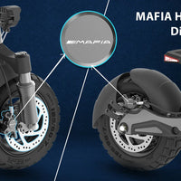 HKM-985491 YUME Swift 250W Electric Scooter with 10 Inch Wide Wheels and 60km Range