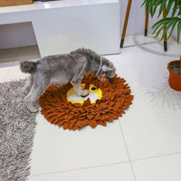 HKM-9855933 Sniffing Pad for Dogs and Cats - Food Hiding Blanket for Relaxation and Decompression, 33x25x10cm