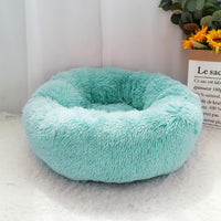 HKM-9856701 Cozy Round Pet Nest Mat for Cats ¨C Soft Cloth Kennel in Various Colors and Sizes