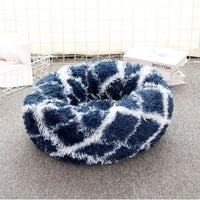HKM-9856701 Cozy Round Pet Nest Mat for Cats ¨C Soft Cloth Kennel in Various Colors and Sizes