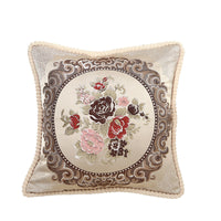 HKM-985683 European Style Plush Living Room Square Cushion Cover - 50x50cm