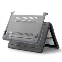 HKM-985683 Shockproof Hard Case for Dell Chromebook 11 3100/3110 with Cooling Holes and Durable PC Material