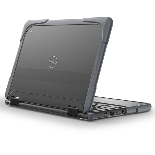 HKM-985683 Shockproof Hard Case for Dell Chromebook 11 3100/3110 with Cooling Holes and Durable PC Material