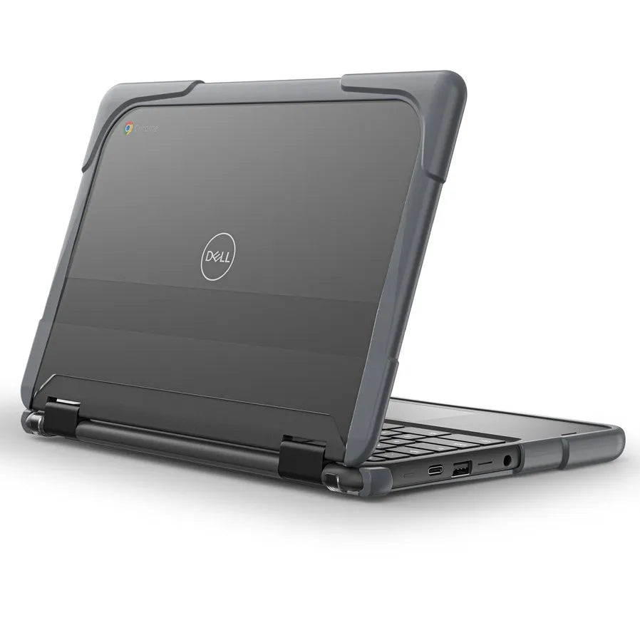 HKM-985683 Shockproof Hard Case for Dell Chromebook 11 3100/3110 with Cooling Holes and Durable PC Material
