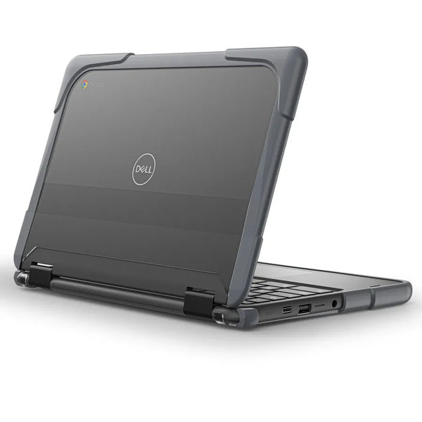 HKM-985683 Shockproof Hard Case for Dell Chromebook 11 3100/3110 with Cooling Holes and Durable PC Material