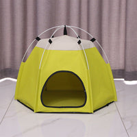 HKM-9857469 Cozy Pet Warm Tent for Cats - Soft Cloth Fabric, Multiple Colors, and Spacious Design