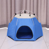 HKM-9857469 Cozy Pet Warm Tent for Cats - Soft Cloth Fabric, Multiple Colors, and Spacious Design