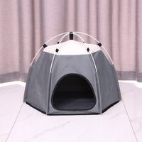 HKM-9857469 Cozy Pet Warm Tent for Cats - Soft Cloth Fabric, Multiple Colors, and Spacious Design