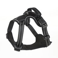 HKM-9857725 No-Pull Reflective Breathable Dog Harness Vest ¨C Adjustable Polyester Pet Strap in Multiple Sizes